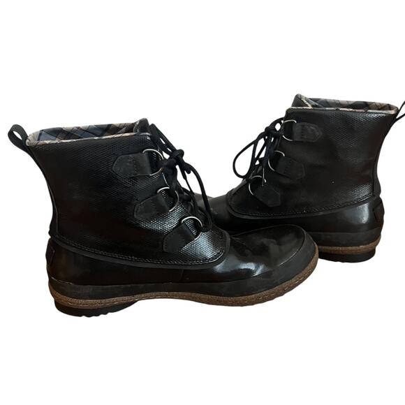 Sorel Joplin Rain Waterproof Lace Up Boots Women Size 10 - Picture 5 of 11